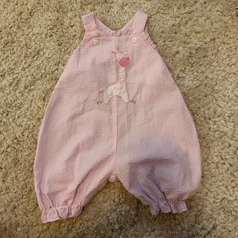 Vintage Pink Giraffe Jumper
